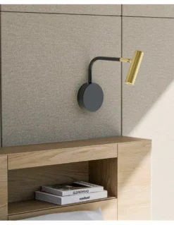 Aplique de pared Maho - Aromas - Lámpara de lectura, Touch Me regulable, LED 3000K