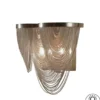 Aplique de pared Minerva – Schuller – Lámpara decorativa, acabado níquel