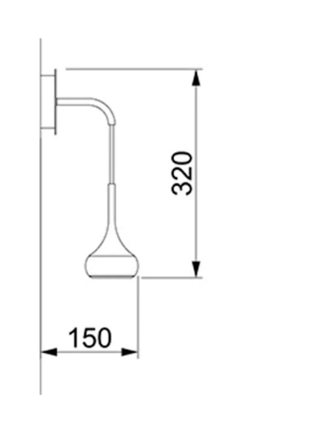 Aplique de pared Mini Maxi 15 cm – Pujol Iluminación