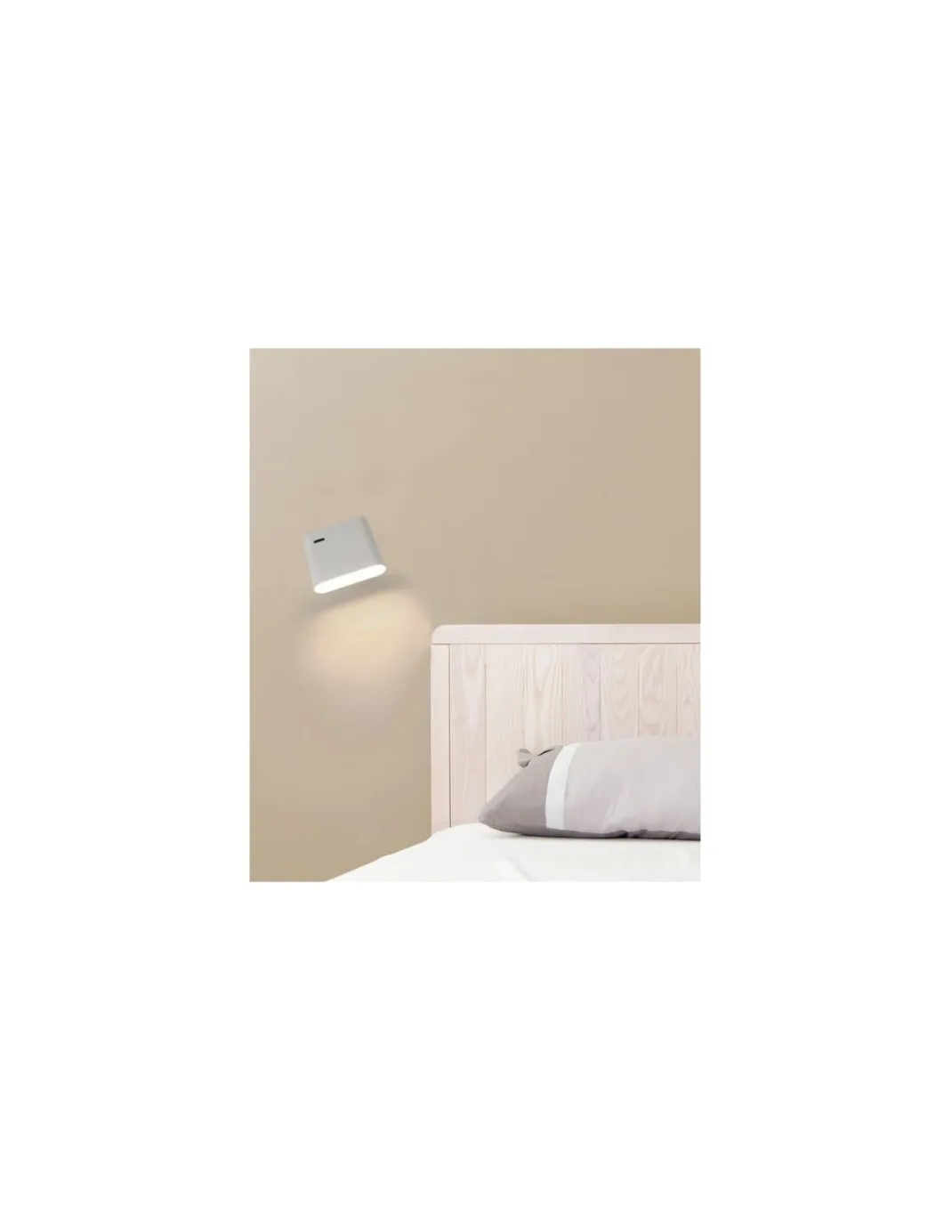 Aplique de pared moderno LED con pantalla orientable - Aurea - Faro