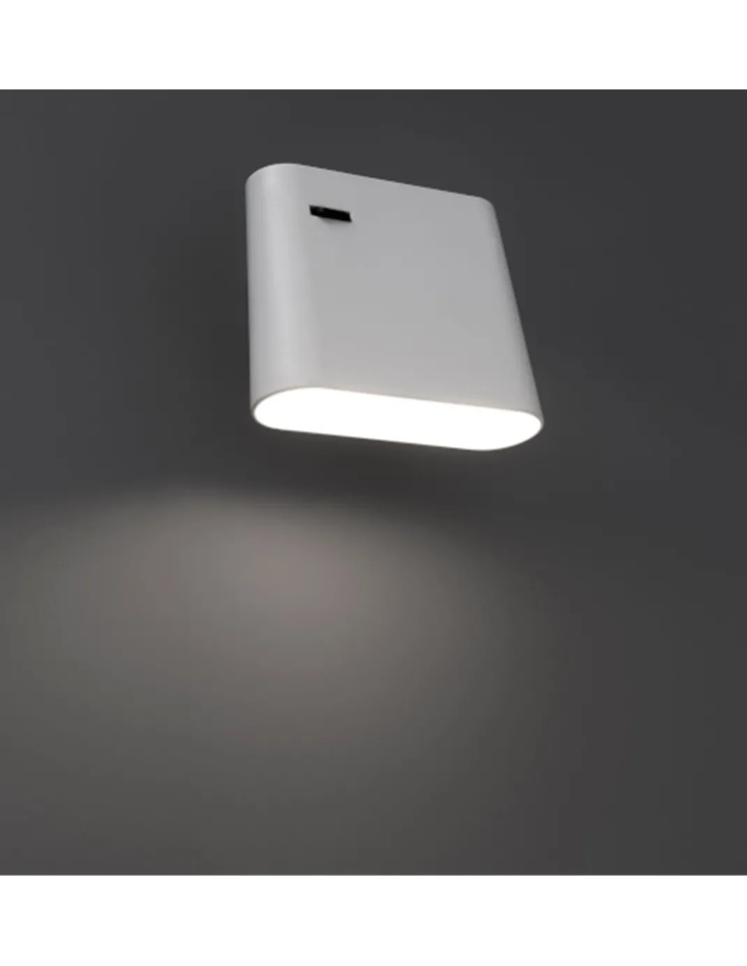 Aplique de pared moderno LED con pantalla orientable - Aurea - Faro