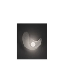 Aplique de pared Mytilus - a-emotional light - Aplique decorativo blanco