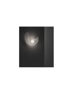 Aplique de pared Mytilus - a-emotional light - Aplique decorativo blanco