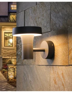 Aplique de pared Nevada - Iberlamp - Lámpara LED de aluminio antracita