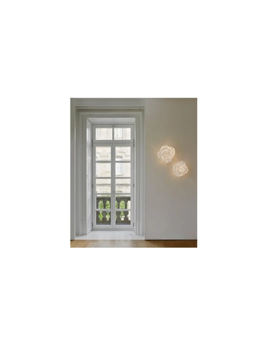 Aplique de pared Nevo- a-emotional light - Lámpara de pared decorativa, malla de acero inoxidable