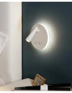 Aplique de pared Panau - ACB - Lámpara de lectura, orientable