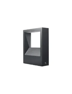 Aplique de pared para exterior Plaça - Nexia - Diseño cuadrado, IP55