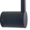 Aplique de pared Passeggio - FORLIGHT - Lámpara minimalista negra LED, IP54