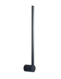 Aplique de pared Passeggio - FORLIGHT - Lámpara minimalista negra LED, IP54