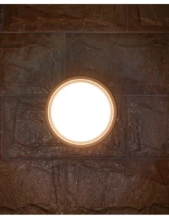 Aplique de pared Pilot - Iberlamp - Lámpara redonda de antracita