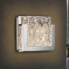 Aplique de pared Piros – Schuller – Lámpara decorativa de cristal artesanal