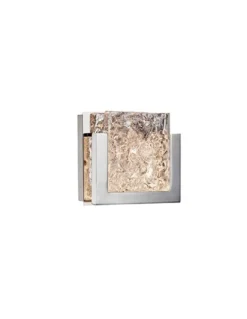 Aplique de pared Piros – Schuller – Lámpara decorativa de cristal artesanal