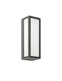 Aplique de pared Pivot - Faro - Lámpara de exterior, diseño moderno en blanco