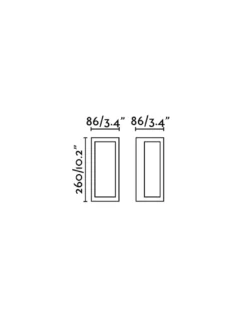 Aplique de pared Pivot - Faro - Lámpara de exterior, diseño moderno en blanco