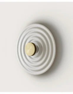 Aplique de pared Rang – Aromas – Lámpara decorativa circular, de resina, LED 3000K