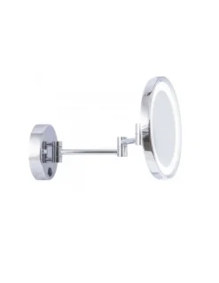 Aplique de pared Reflex - AJP - Espejo de aumento con luz LED para uso cosmético / maquillaje