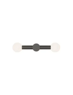 Aplique de pared Rigoberta Direct Duo – Robin – Diseño minimalista en negro o blanco