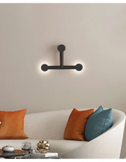 Aplique de pared Rigoberta Indirect Trio – Robin – Lámpara minimalista, LED 3000K 1840 lm