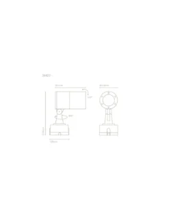 Aplique de Pared Ronda 11,6 cm – Nexia