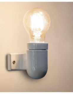 Aplique de pared Sera – Faro – Lámpara de cerámica en 2 colores