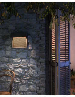 Aplique de Pared Sisal - Bover - Aplique exterior regulable