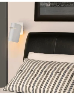 Aplique de pared Smile - Faro - Lámpara orientable en blanco o negro