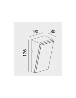Aplique de pared Solden 17,6 cm - Mantra