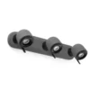 Aplique de pared Stone – Faro – Lámpara de cemento, 3 luces, Lector GU10