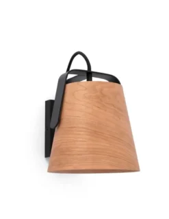 Aplique de pared Stood - Faro - Lámpara de diseño nórdico en madera