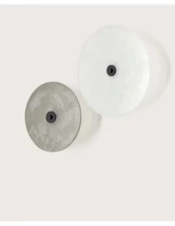 Aplique de pared Sual - Aromas - Lámpara de cerámica o alabastro, 2 tamaños, LED 3000K