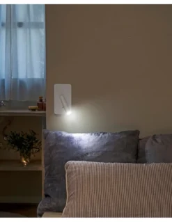 Aplique de pared Suau - Faro - Lámpara de lectura con interruptor integrado