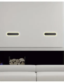 Aplique de pared Sultan – AJP – Lámpara minimalista en blanco o negro