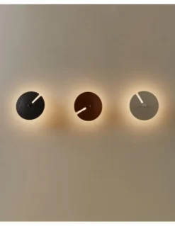 Aplique de pared Symphony - Milán - Lámpara minimalista circular, iluminación ambiental