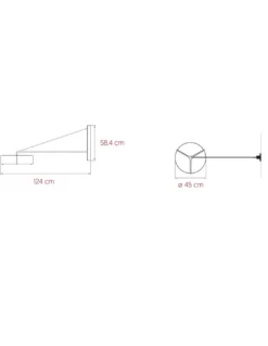 Aplique de pared Thesis - LZF