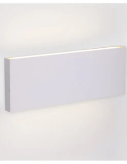 Aplique de pared Thin – FORLIGHT – Lámpara minimalista en 2 colores, LED 3000K 860 lm, Medida: 22,5 cm