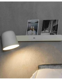 Aplique de pared Tila – Faro – Lámpara con cabezal orientable, diseño moderno