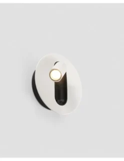 Aplique de pared Timit - Faro - Foco orientable LED con USB