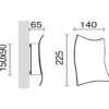 Aplique de pared Toliman - Exo - Novolux Lighting