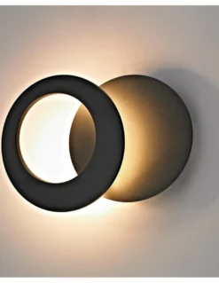 Aplique de pared Toronto – Mantra – Luz orientable en blanco o negro