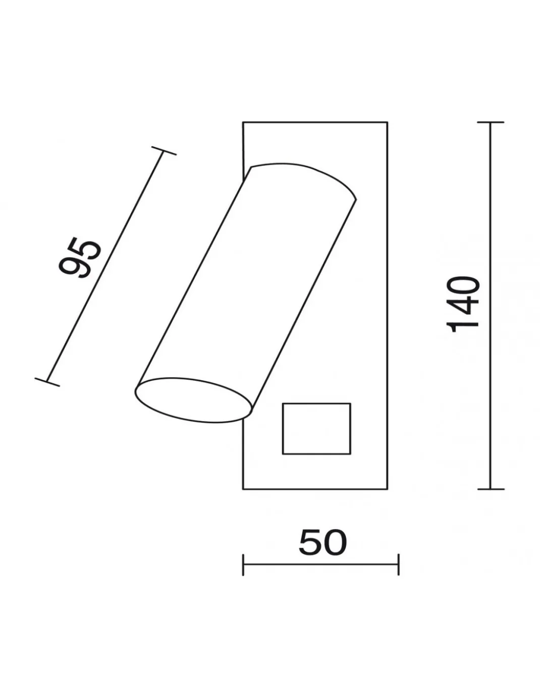 Aplique de pared Toscana - Exo - Novolux Lighting