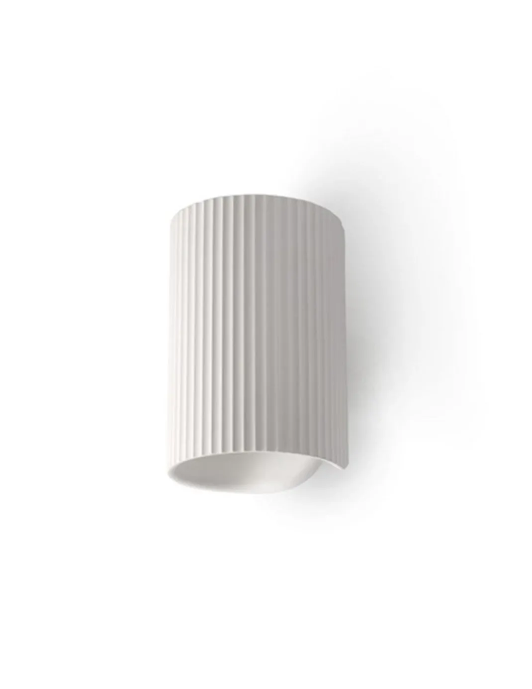 Aplique de pared Trama - Faro - Lámpara de yeso, luz unidireccional o bidireccional