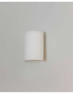 Aplique de pared Trama - Faro - Lámpara de yeso, luz unidireccional o bidireccional