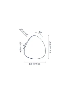 Aplique de Pared Triac Tria - Bover - Aplique exterior original 11.5W LED