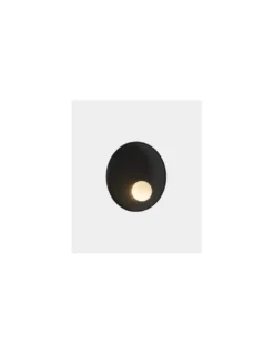 Aplique de pared Trip - LedsC4 - Lámpara circular con difusor de cristal opal