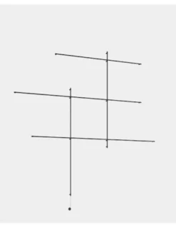 Aplique de pared Tubs Modular Reticle - LedsC4 - Lámpara LED modular y regulable