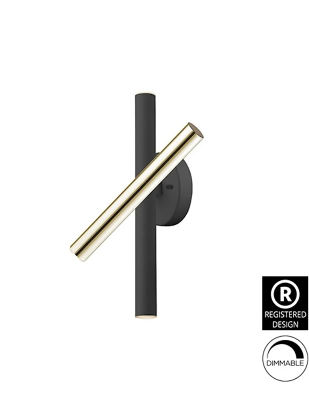 Aplique de pared Varas – Schuller – Diseño minimalista con brazo giratorio, LED regulable