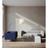 Aplique de pared Voiles - LedsC4 - Lámpara de papel japonés, diseño artístico