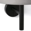 Aplique de pared Windsor - Faro - Pantalla gris, luz ambiental