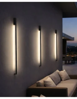 Aplique exterior Solid Outdoor W - B.lux - Diseño arquitectónico con luz indirecta para exterior