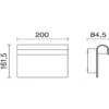 Aplique Number - Dopo - Novolux Lighting - Lámpara de pared de exterior con letrero personalizable